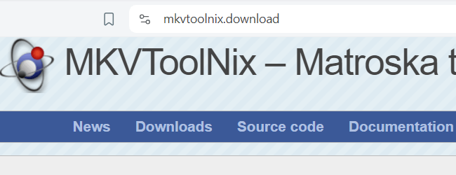 MKVToolNix website