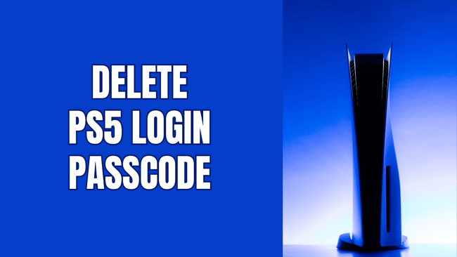 How to delete your PS5 login passcode (step by step)