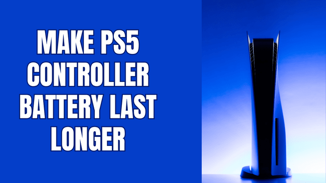 How to make the battery of your PS5 controller last longer