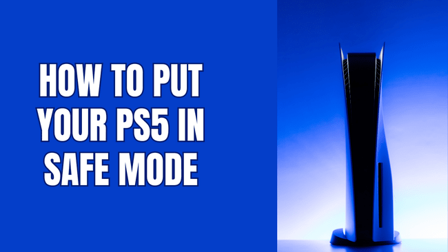 How to put your PS5 in safe mode (step by step)