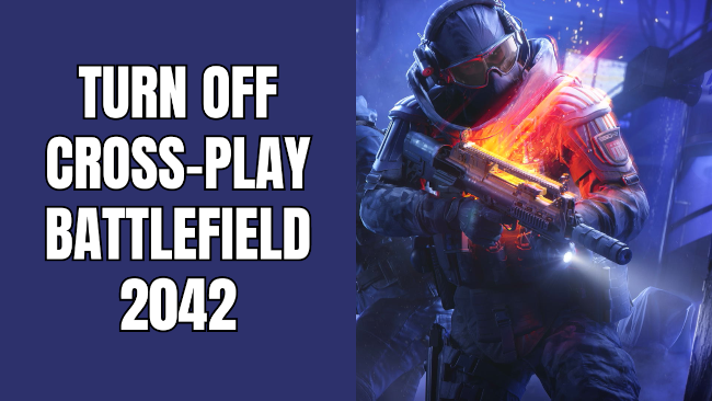 How to turn off cross-play in Battlefield 2042 on the PS5