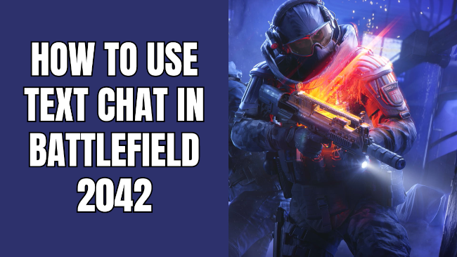 How to use text chat in Battlefield 2042 on a PS5