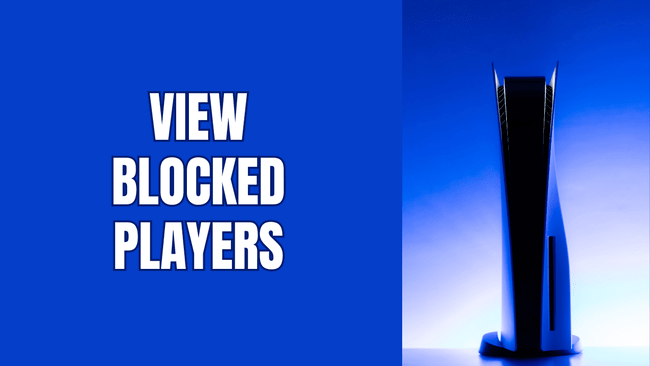 How to view blocked players on your PS5 (step by step)