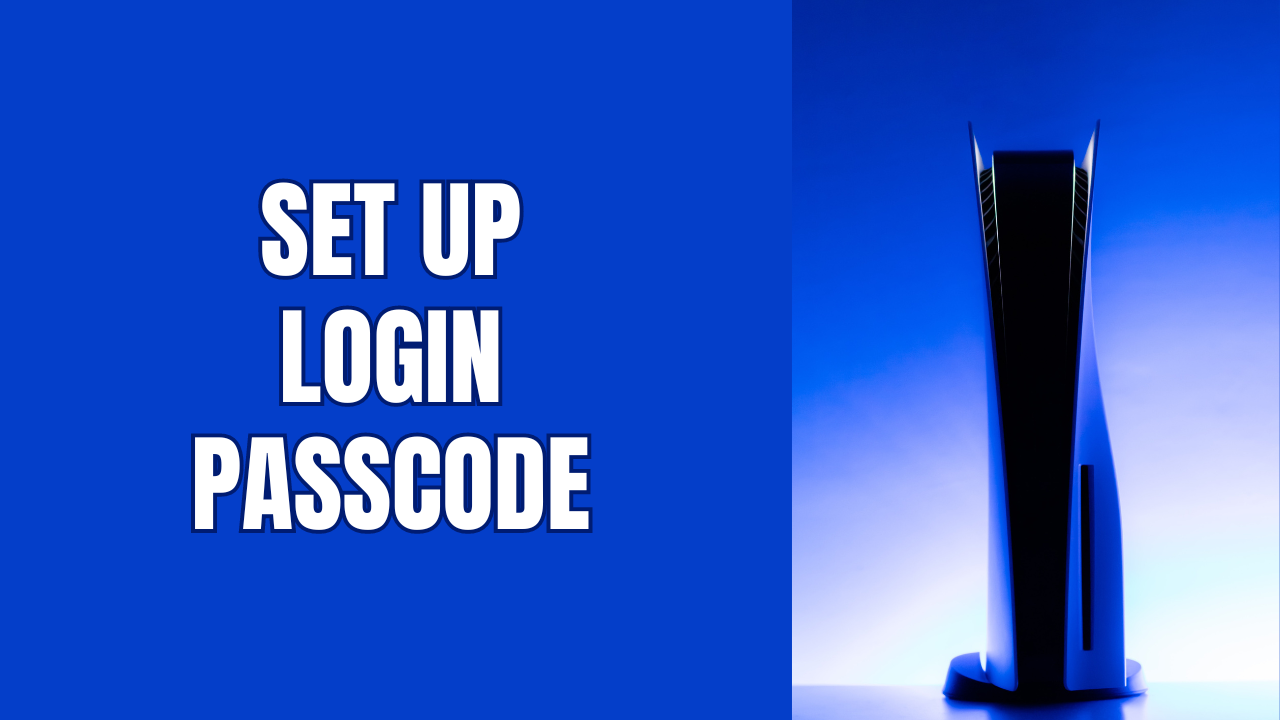 How to set up a passcode on your PS5 (step by step)